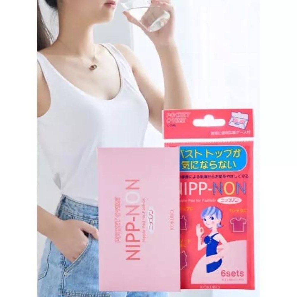 Set 6 miếng dán che ngực phụ nữ Kokubo nội địa Nhật Bản - Kokubo