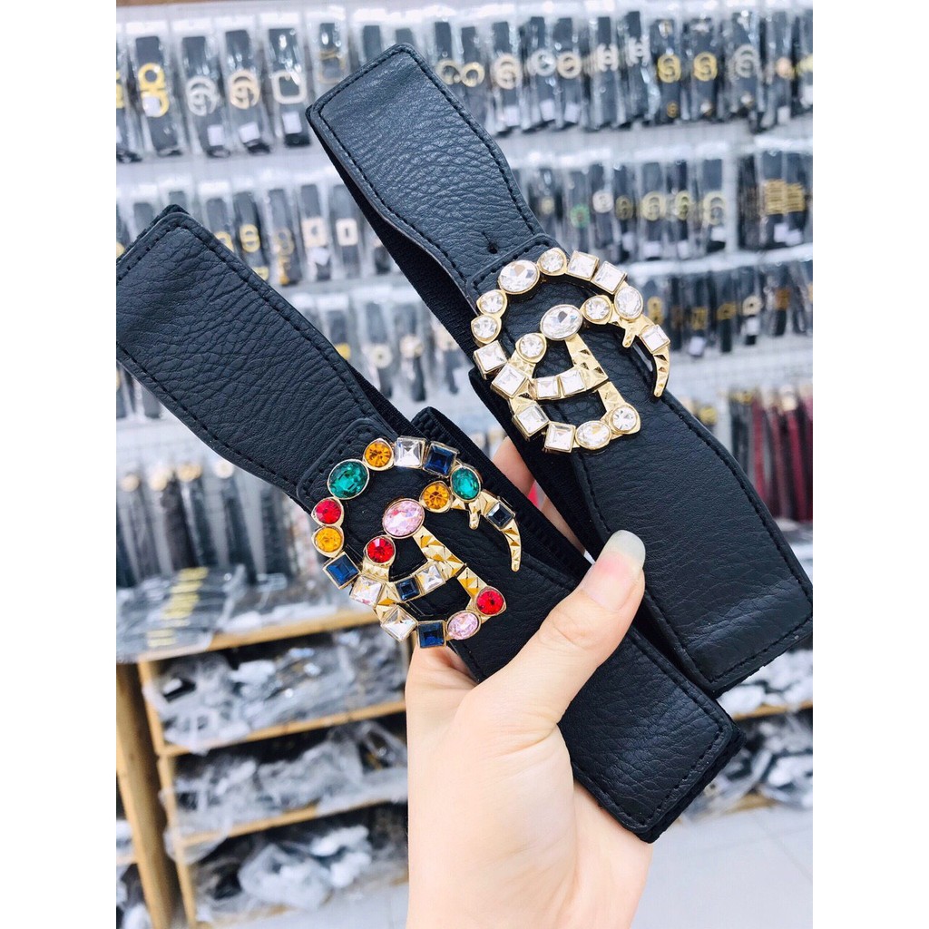 [HÀNG CAO CẤP] Đai váy, nịt đầm, thắt váy bản 4cm lưng thun co giãn. Chất da | BigBuy360 - bigbuy360.vn