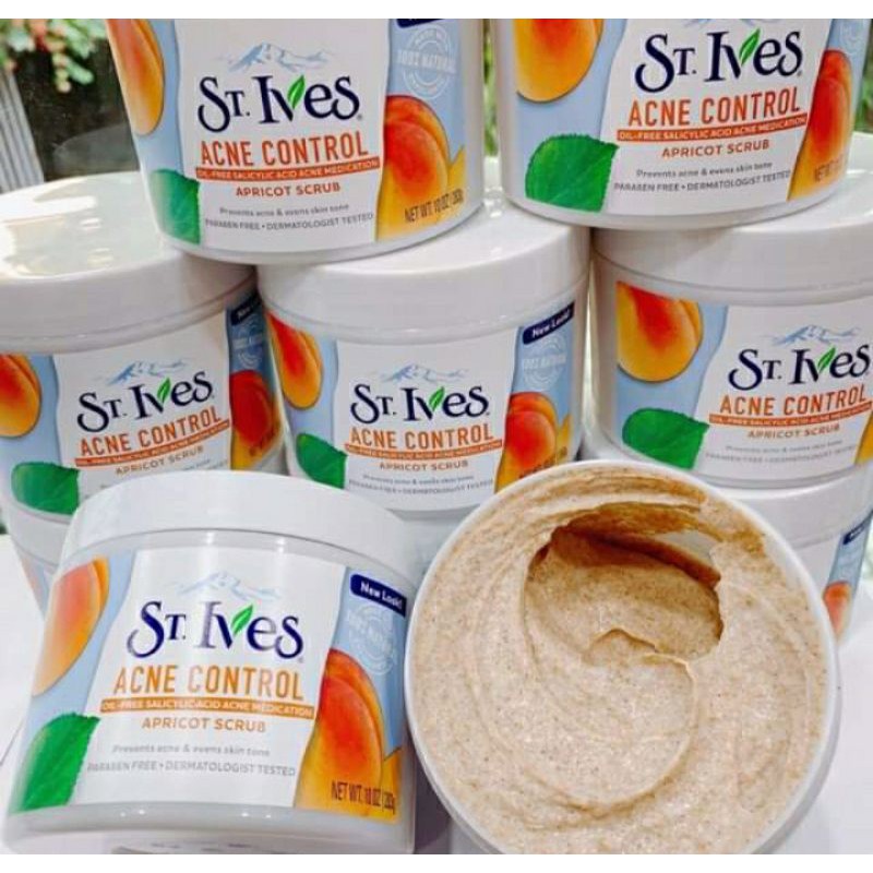 Tẩy Tế Bào Chết St.Ives Apricot Scrub cho Body 283g