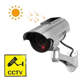Năng lượng mặt trời Camera giả An ninh Camera giả chống nước ngoài trời Màn hình đèn LED trong nhà Camera giám sát Camera quan sát