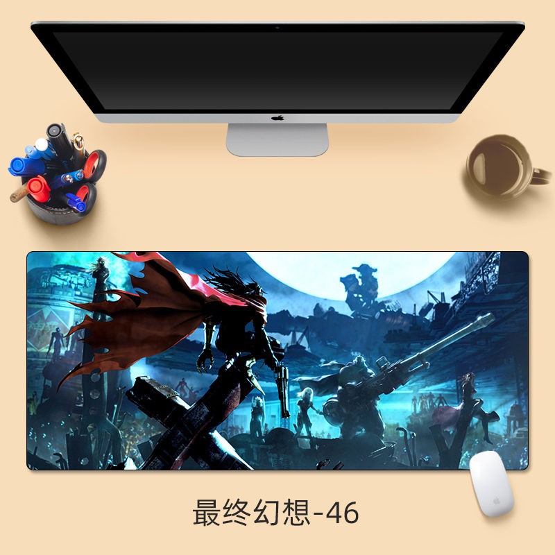 Miếng Lót Chuột Chơi Game 700x300 Họa Tiết Anime Final Fantasy