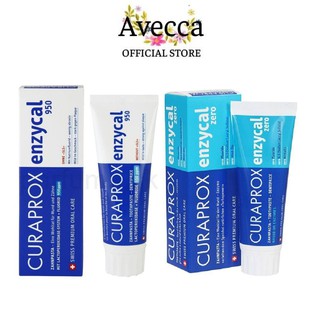 Kem Đánh Răng Ngừa Sâu Răng Cho Người Lớn Và Trẻ Em Chứa Flour &  Không Flour Curaprox Enzycal 75ml