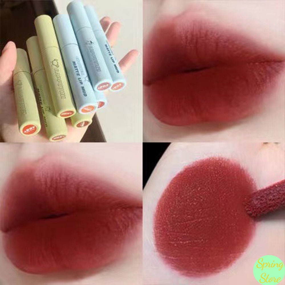 (Hàng Mới Về) Son Kem Lì Dưỡng Ẩm Lâu Trôi Cao Cấp son nội địa trung