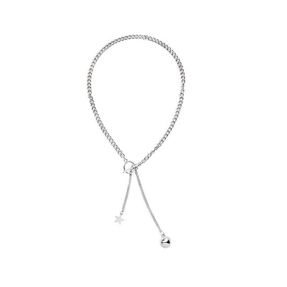 OT Vòng Cổ Mặt Ngôi Sao Phong Cách Hip Hop Cá Tính Cho Nữ