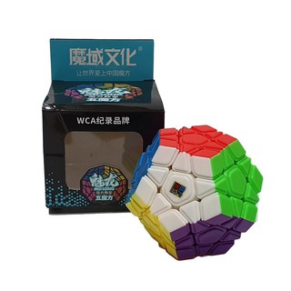 Đồ Chơi Xếp Hình Tư Duy Rubik Biết Thể 12 Mặt Megaminx 3x3 - Mẫu 02 Không Viền