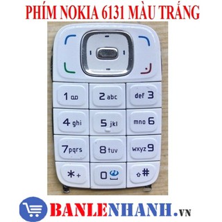 Bàn phím nokia 6131 màu trắng