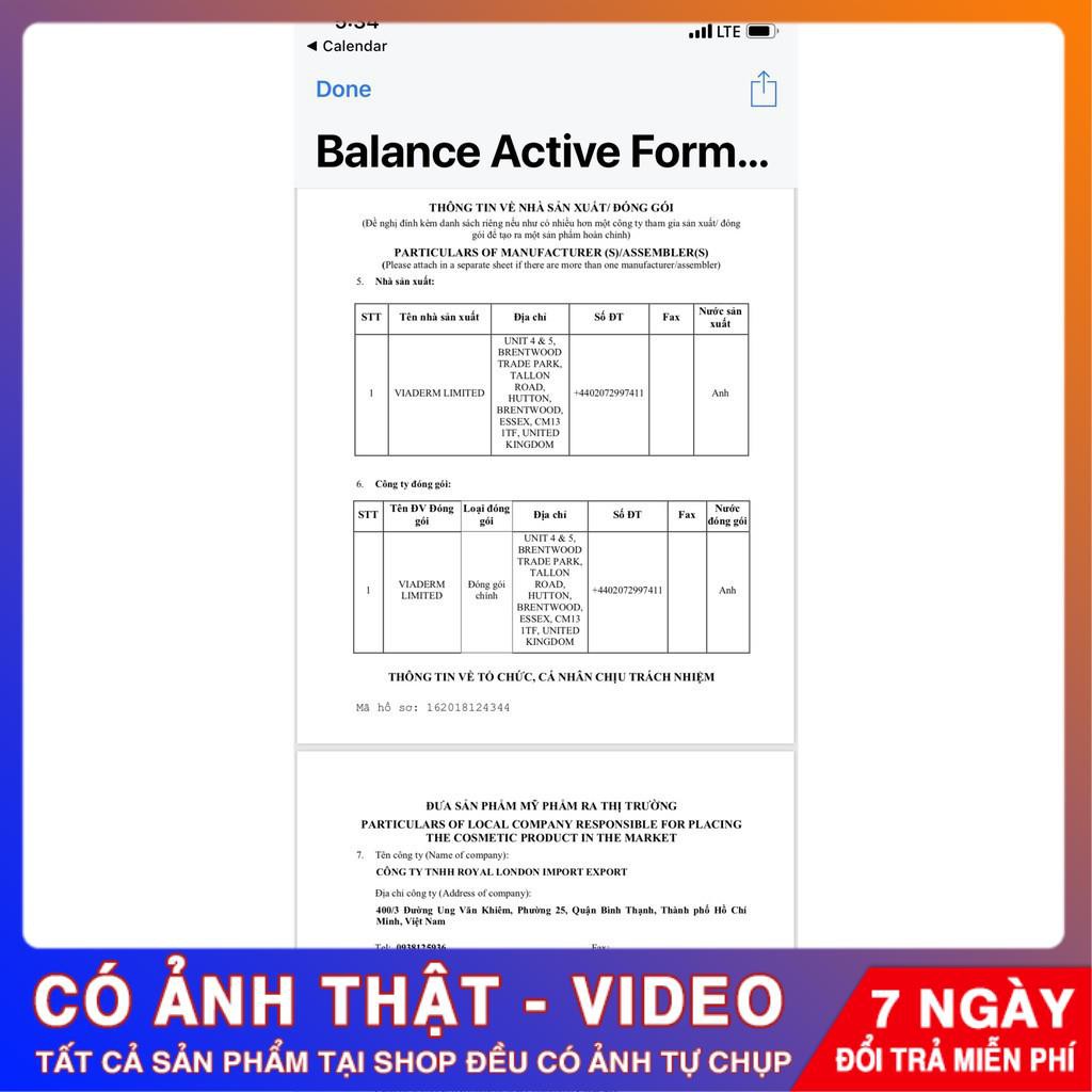 [CHÍNH HÃNG]  Serum Vitamin C Balance làm sáng da bill Anh | BigBuy360 - bigbuy360.vn