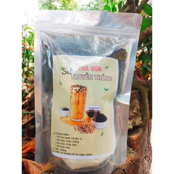 Sét Trà Sữa Truyền Thống 400g