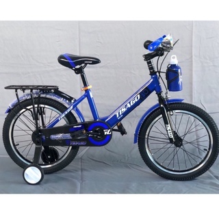Xe đạp trẻ em 16 inch - cho bé 5-7 tuổi cao cấp kèm bánh phụ hình thật