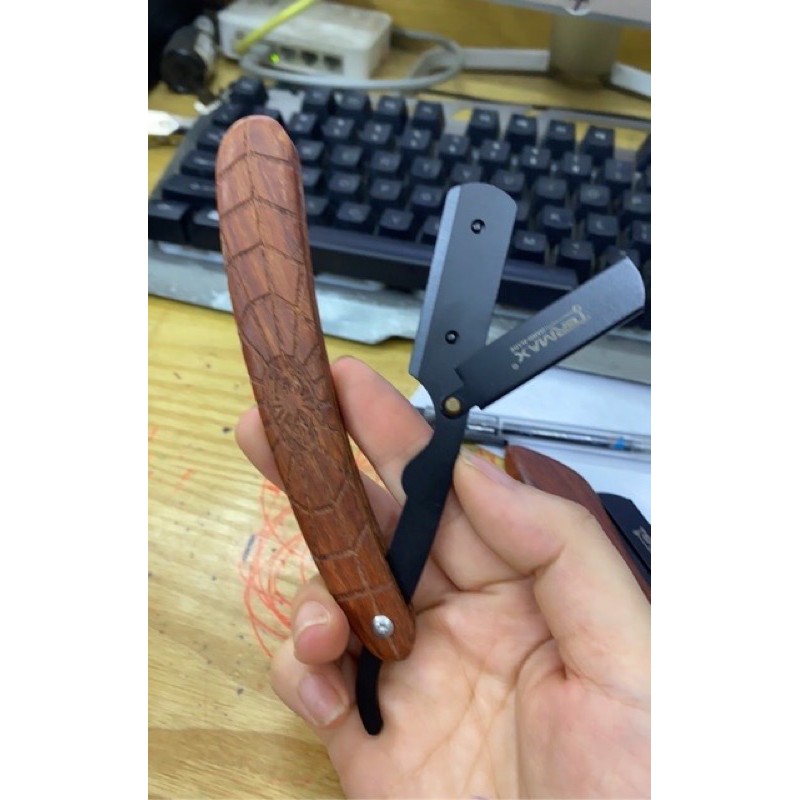 Cán dao cạo gỗ KW07