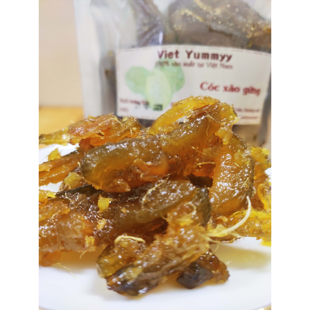 Ô mai Cóc xào túi zip 200g, 500g - Viet Yummyy
