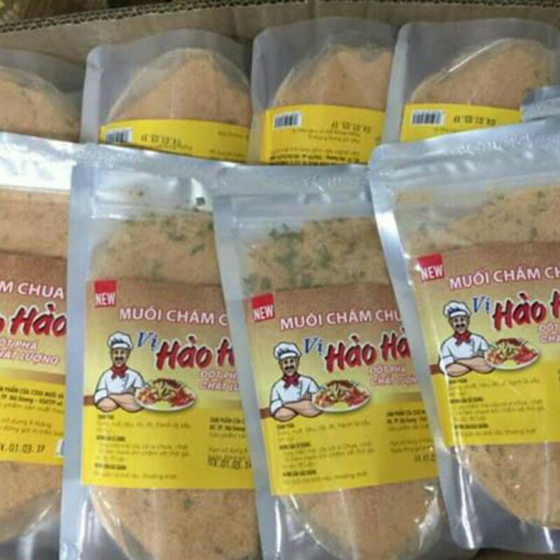 Muối chấm hảo hảo chưa cay-túi 500g-có phản hồi của khách đã mua