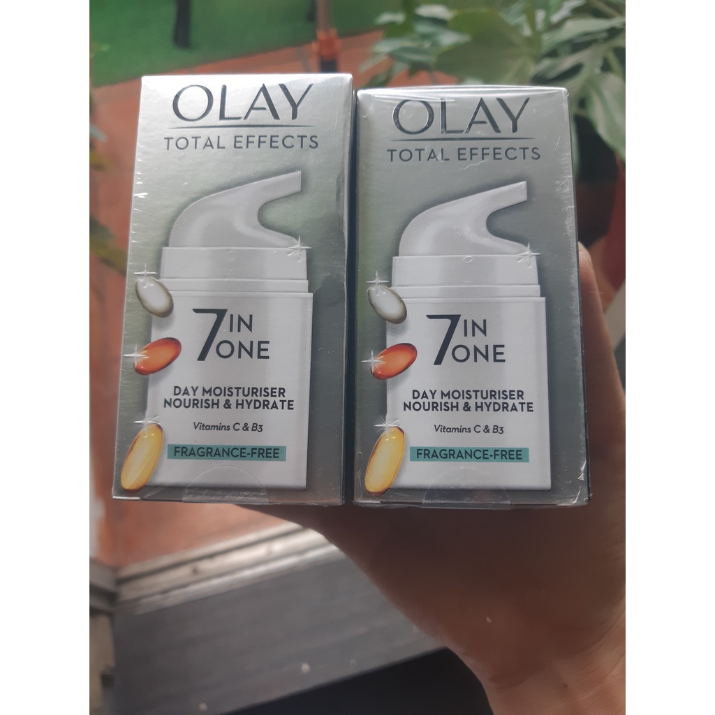 Kem Dưỡng Chống Lão Hóa Olay Total Effect 7 in 1 Không Mùi Bản UK