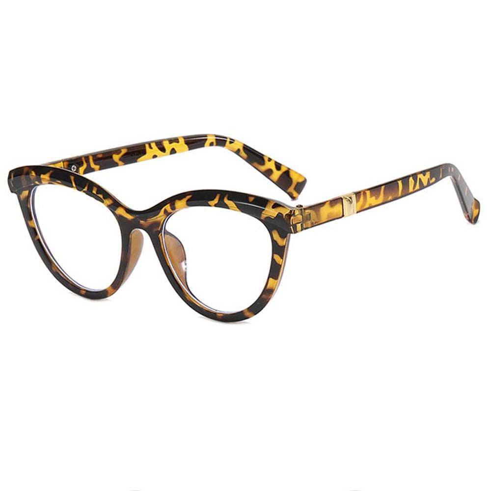 JARRED Kính Mát Chống Tia Bức Xạ Và Ánh Sáng Xanh In Họa Tiết Da Báo Thời Trang