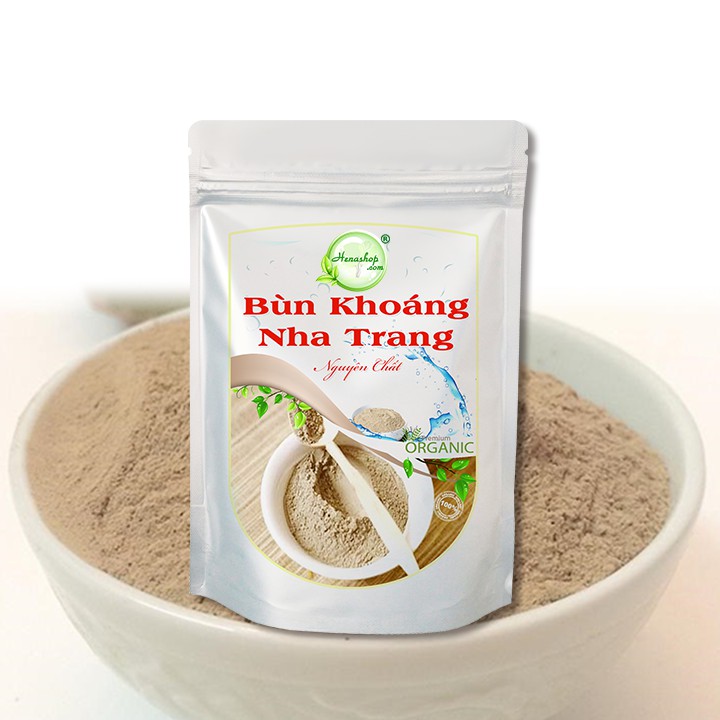 Bùn Khoáng Nha Trang Henashop Cung cấp khoáng chất Làm sạch da Giảm nhờn Căng mịn