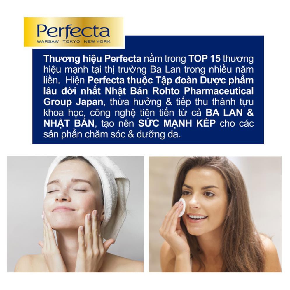 BỘ SẢN PHẨM TẨY TRANG 2 THÌ DẦU-NƯỚC VÀ NƯỚC MICELLAR TẢO BIỂN PERFECTA | BigBuy360 - bigbuy360.vn