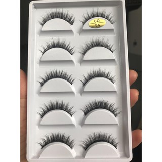 Mi giả 6D tự nhiên 5 cặp/hộp