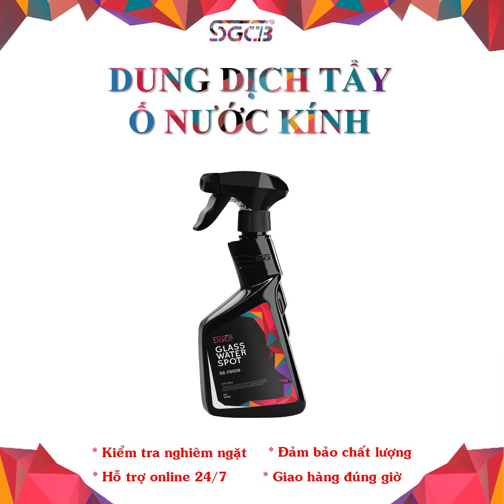 SGCB Dung Dịch Tẩy Ố Kính Vệ Sinh Kính Lái Xe Ô Tô FGFD020