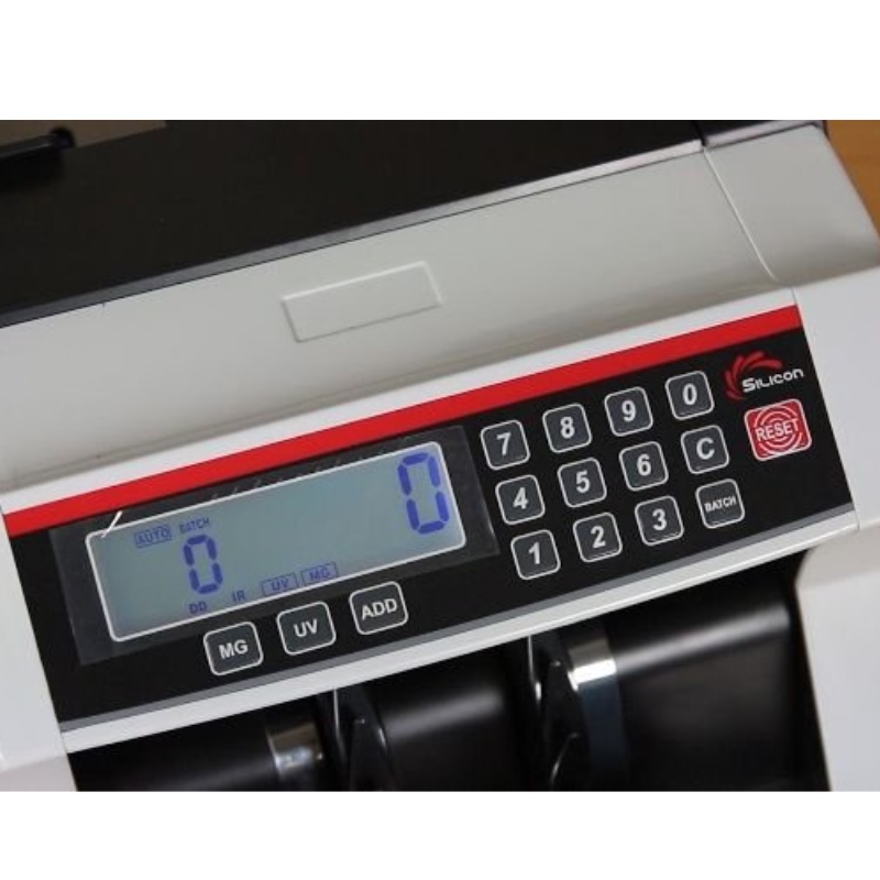 Máy đếm tiền nhập khẩu Silicon MC-3300 thế hệ mới - Nhỏ gọn - Tiện ích - Phát hiện tiền giả - Bảo hành toàn quốc