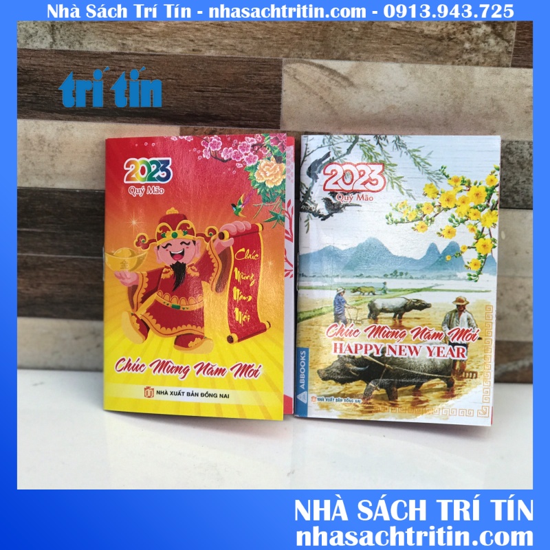 Lịch để bàn  2024kích thước 24cm*16cm có ngày âm