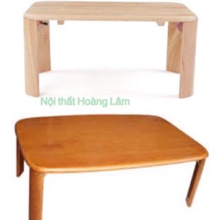 Bàn gỗ cao su gấp gọn 50*70 ( HOẢ TỐC 1 GIỜ)