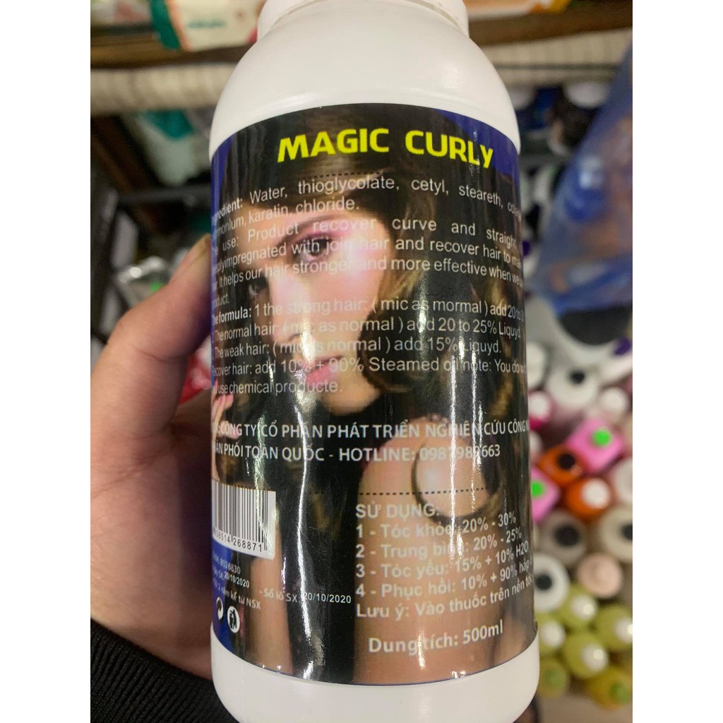 Thuốc Kích sóng xoăn Magic Curly TG 500ml