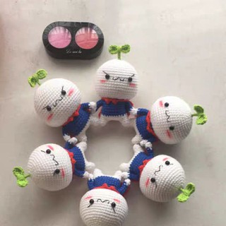 Móc khóa len handmade