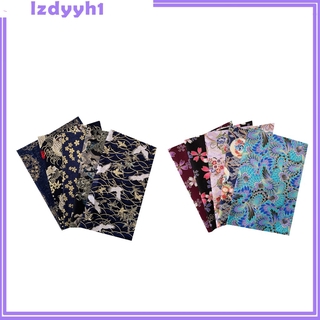 [Joydiy] JoyDIY 10 Miếng Vải Bronzing Gói Họa Tiết Nhật Bản 20x25 Cm