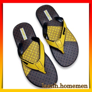 Dép Tông Kẹp Nam Sport ( Hình Thật ) - Đế Đen Vàng Hàng Cao Cấp Kiểu Dáng Thời Trang J
