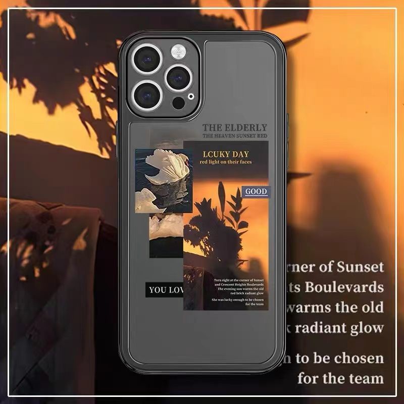 Ốp Điện Thoại Chống Sốc Phong Cách Retro Cho Iphone 13 Pro 11 Pro Max Xr 6s 7 8 Plus 12 Mini 14 Pro Xs Max