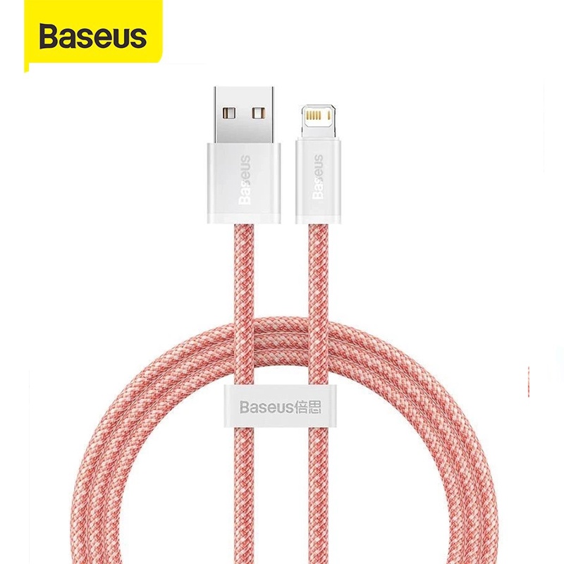 Cáp sạc 2.4A Baseus Dynamic dây Nylon cao cấp dài 100CM cho 6/7/8