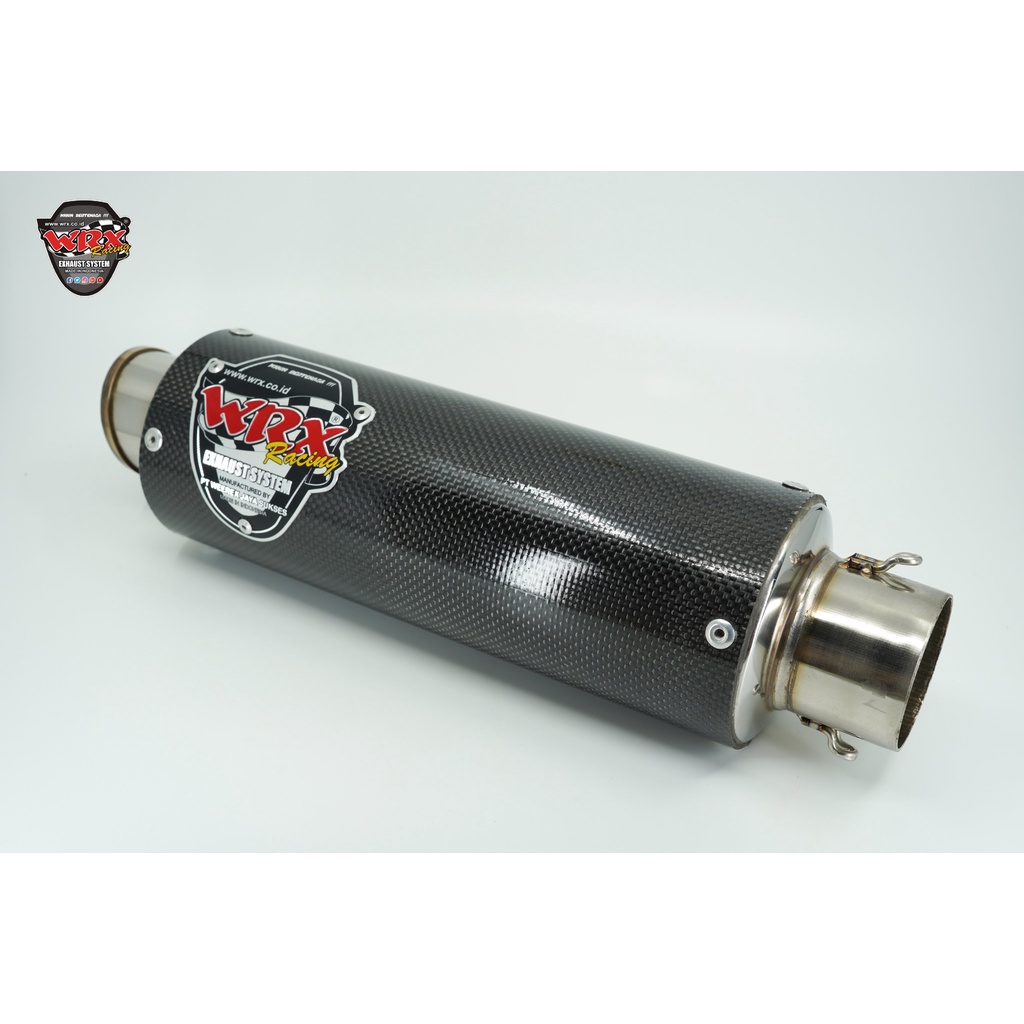 Pô WRX GP K1 tròn - Carbon