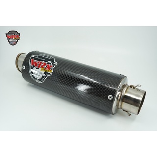Pô WRX GP K1 tròn - Carbon (mỏ xéo)