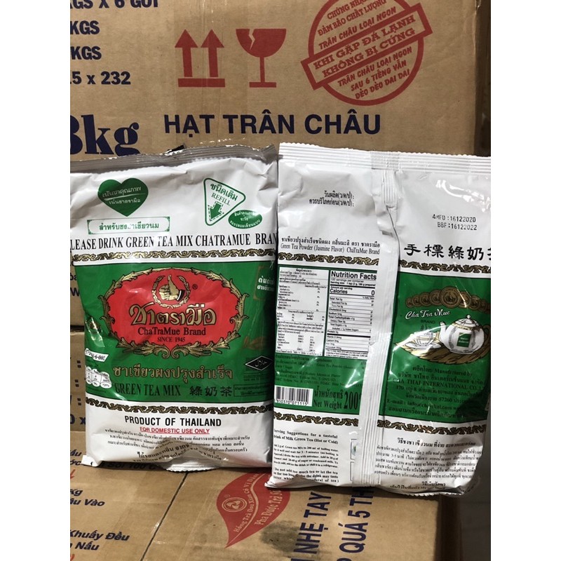 Trà thái xanh xịn 100% 200g | BigBuy360 - bigbuy360.vn