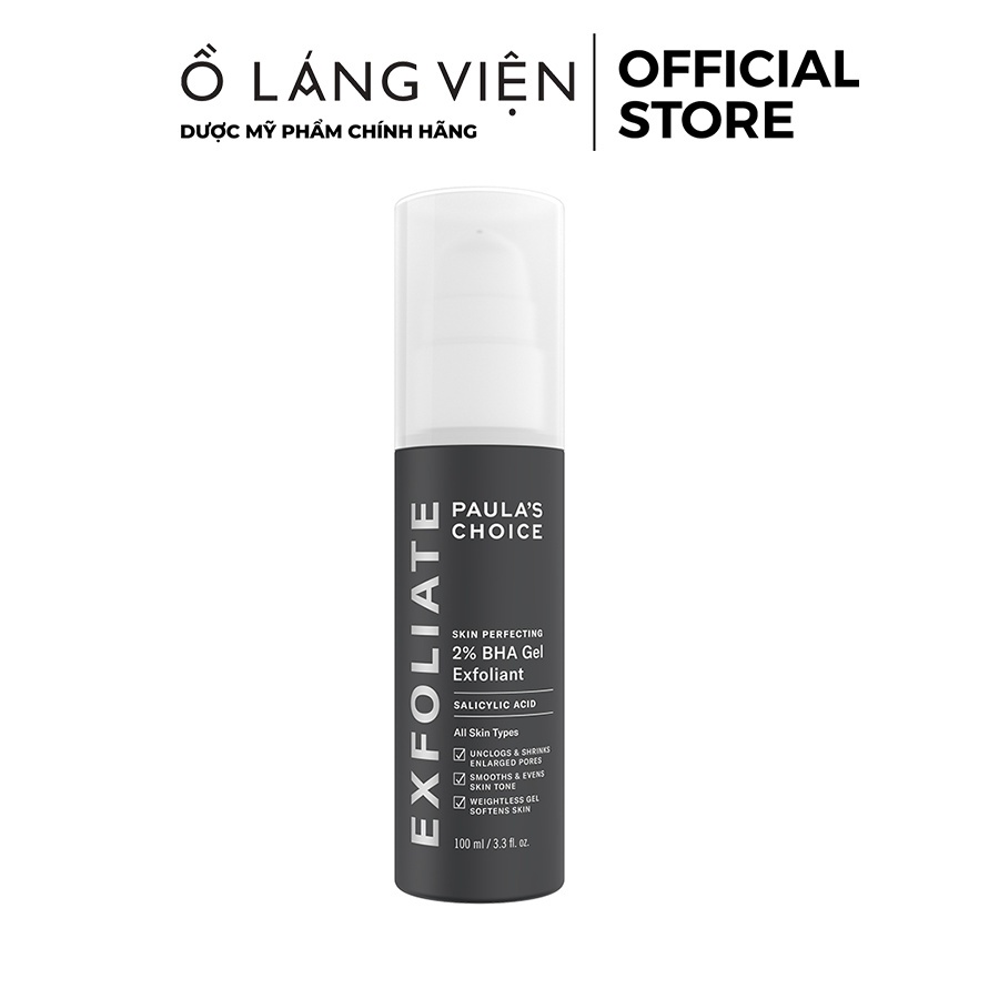Tẩy da chết hoá học PAULA'S CHOICE Skin Perfecting 2% BHA Liquid
