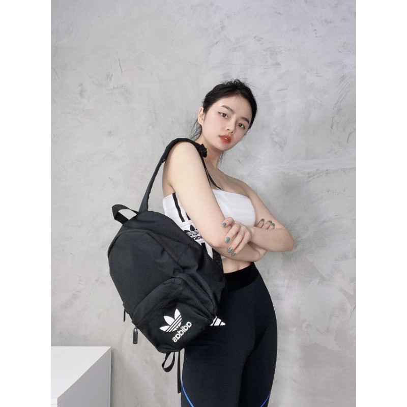 (Hàng chuẩn auth) Balo Adidas ba lá/ADICOLOR SMALL BACKPACK BLACK