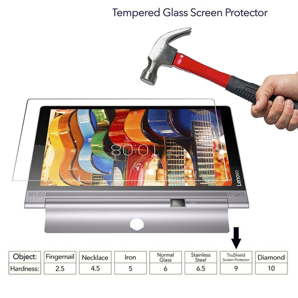 For Lenovo Yoga Book YB1-X91F Tempered Glass Screen Protector