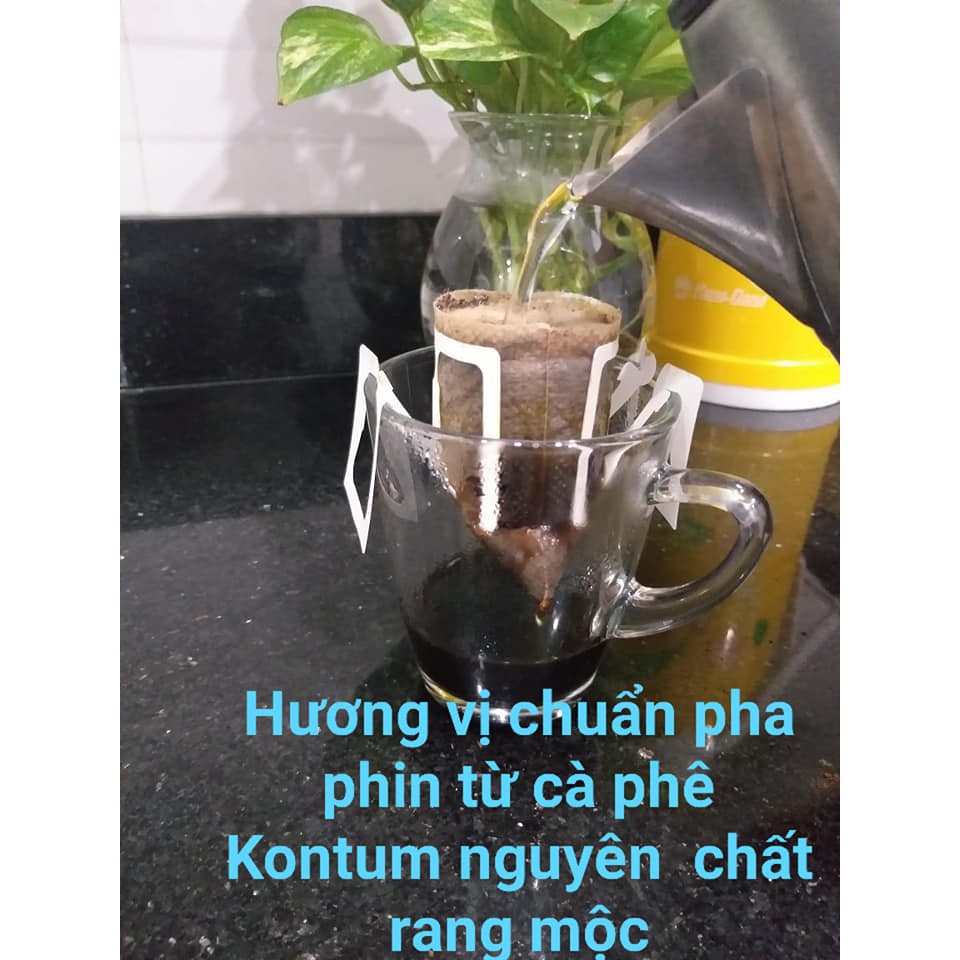 Cà phê phin giấy (Cà phê Túi lọc), Thơm ngon, Tiện lợi (hộp 7 gói)