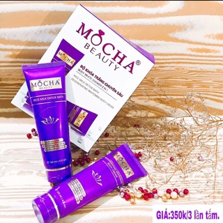 Bộ kem tắm khoá trắng chuyên sâu Mocha
