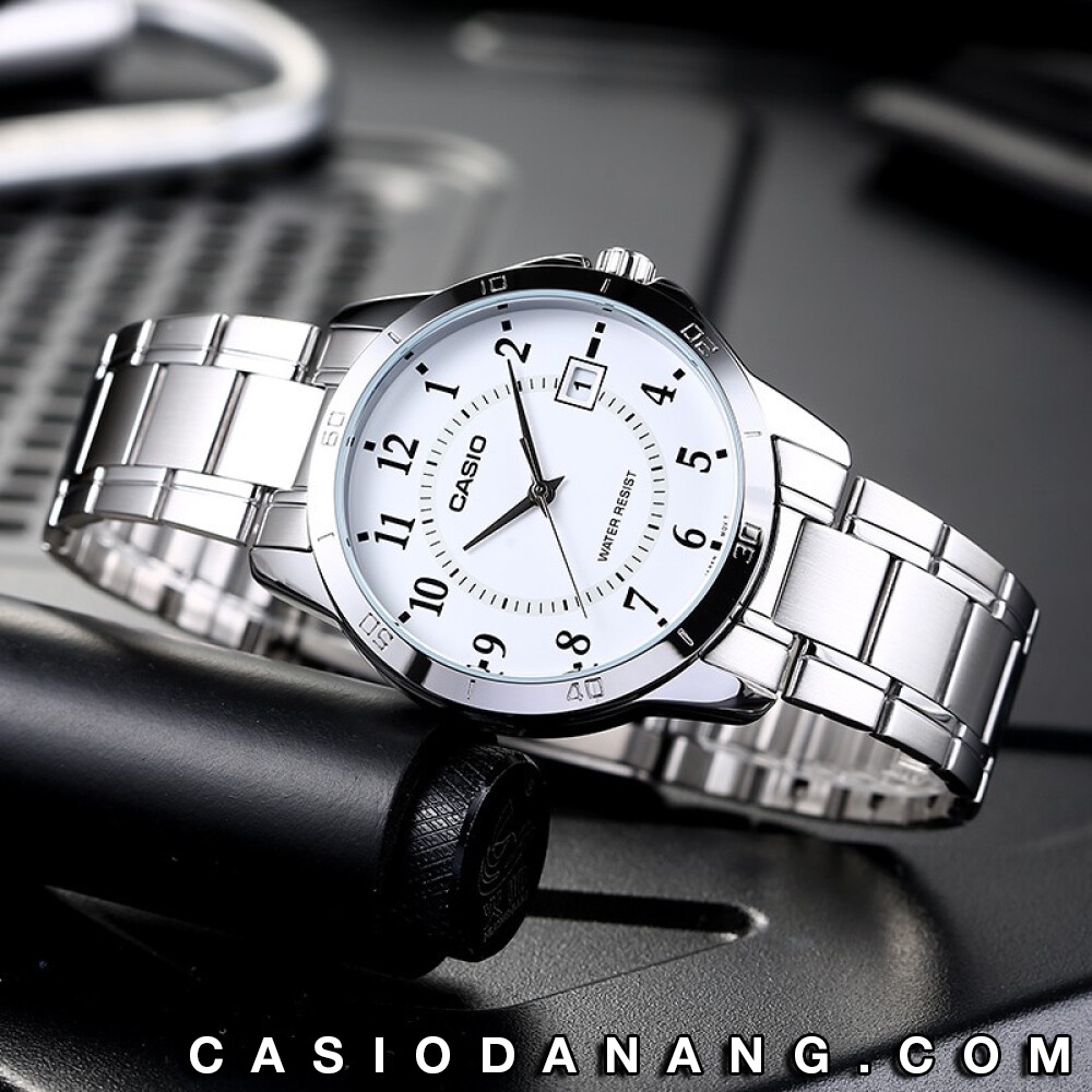 Đồng hồ nam dây kim loại Casio Standard chính hãng Anh Khuê MTP-V004D-7BUDF (41mm)