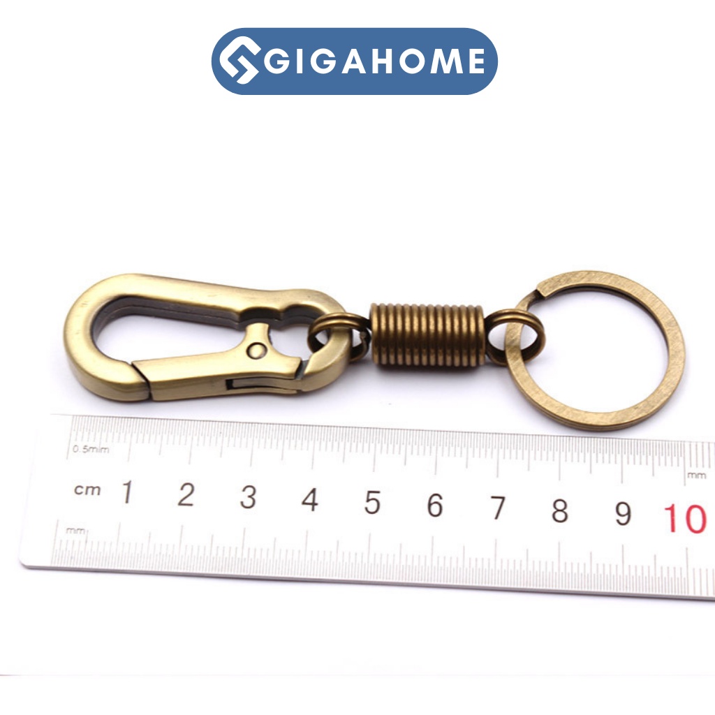 Móc Khóa Nhôm Đa Năng Đi Phượt, Độ Bền Tốt 10.5x2.2cm GIGAHOME 9010