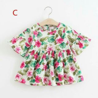 Áo cánh tiên bèo cho bé gái combo 2c