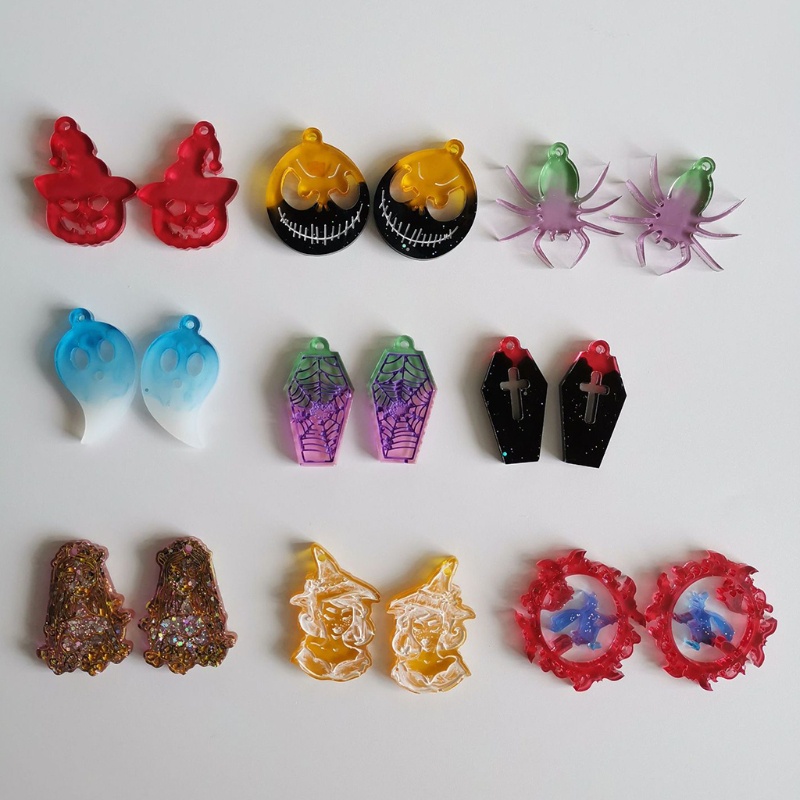 Khuôn Làm Mặt Vòng cổ Trang Sức Bằng Nhựa Resin DIY