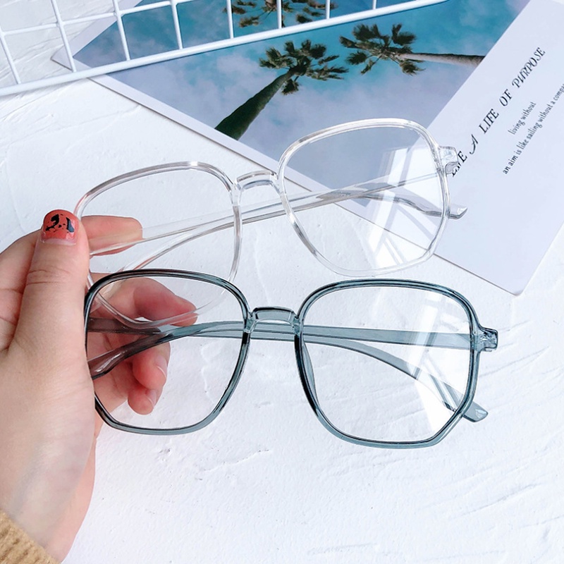 Kính mắt gọng vuông chống ánh sáng xanh 0-600 phong cách Hàn Quốc thời trang dành cho cả nam và nữ
