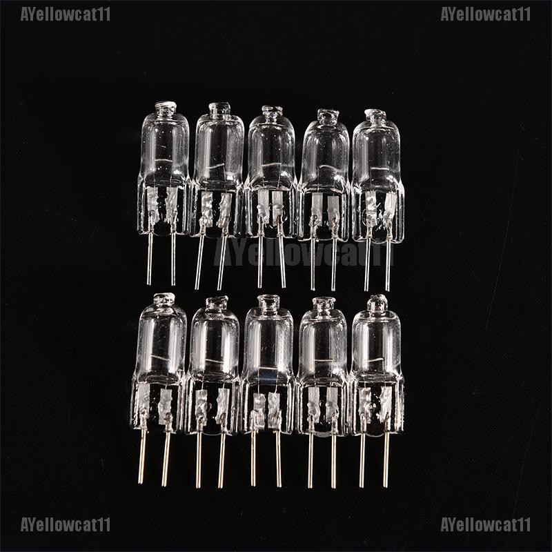 10 Bóng Đèn Halogen G4 12v 20w Siêu Sáng