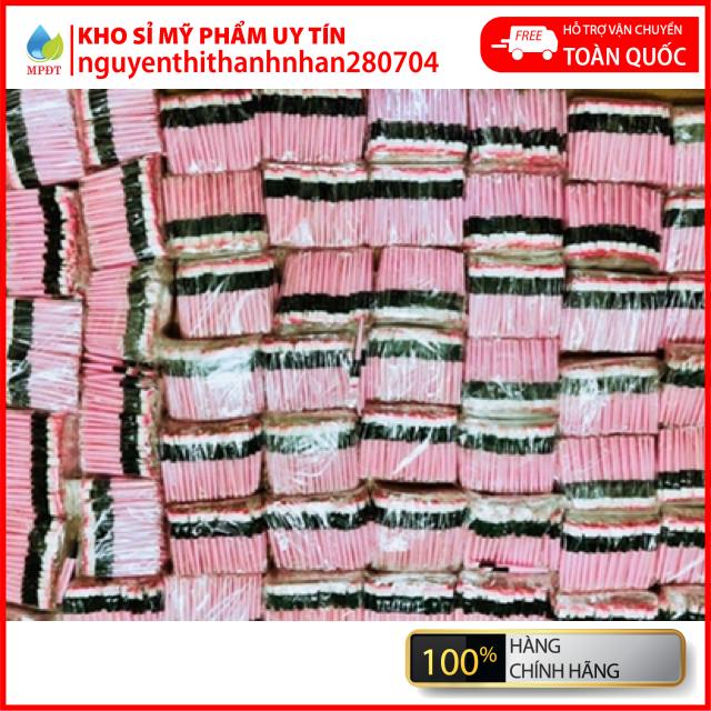 Combo 500 cọ quét mặt nạ cán hồng, cán trắng dễ thương