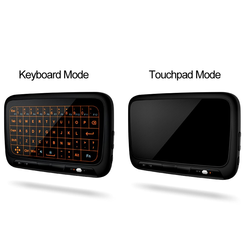 Mini Wireless Keyboard Full Touchpad 2.4Ghz Backlit Remote Control For PC