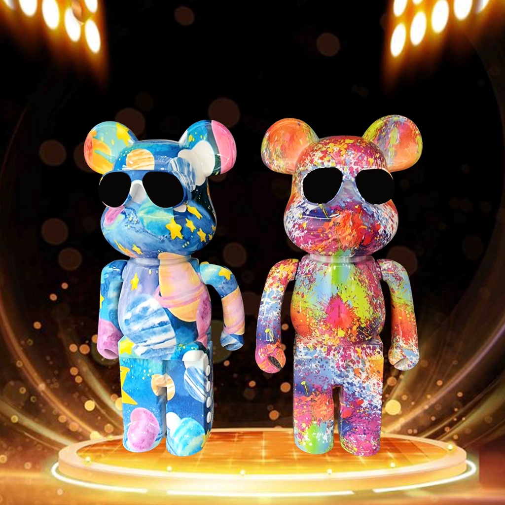 Loa Bluetooth Gấu Bearbrick Nghe Nhạc cực hay, Loa bluetooth Gấu Mini B5 Màu Sắc Sang Chảnh