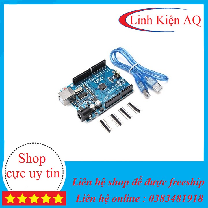 Dây nạp code arduino uno r3 usb A đực