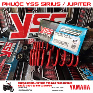 Phuộc sau YSS DTG xe Sirius , Juipiter chính hãng Thái Lan 2019